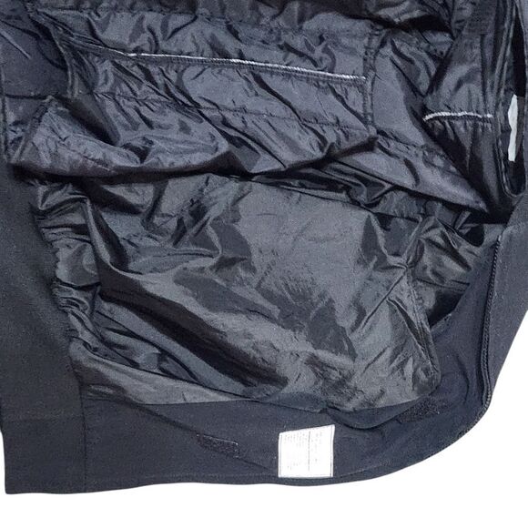 Vintage Neptune Garment Company Jacket Size 52 Regular Black Vest Insert Zip Up - Picture 4 of 15